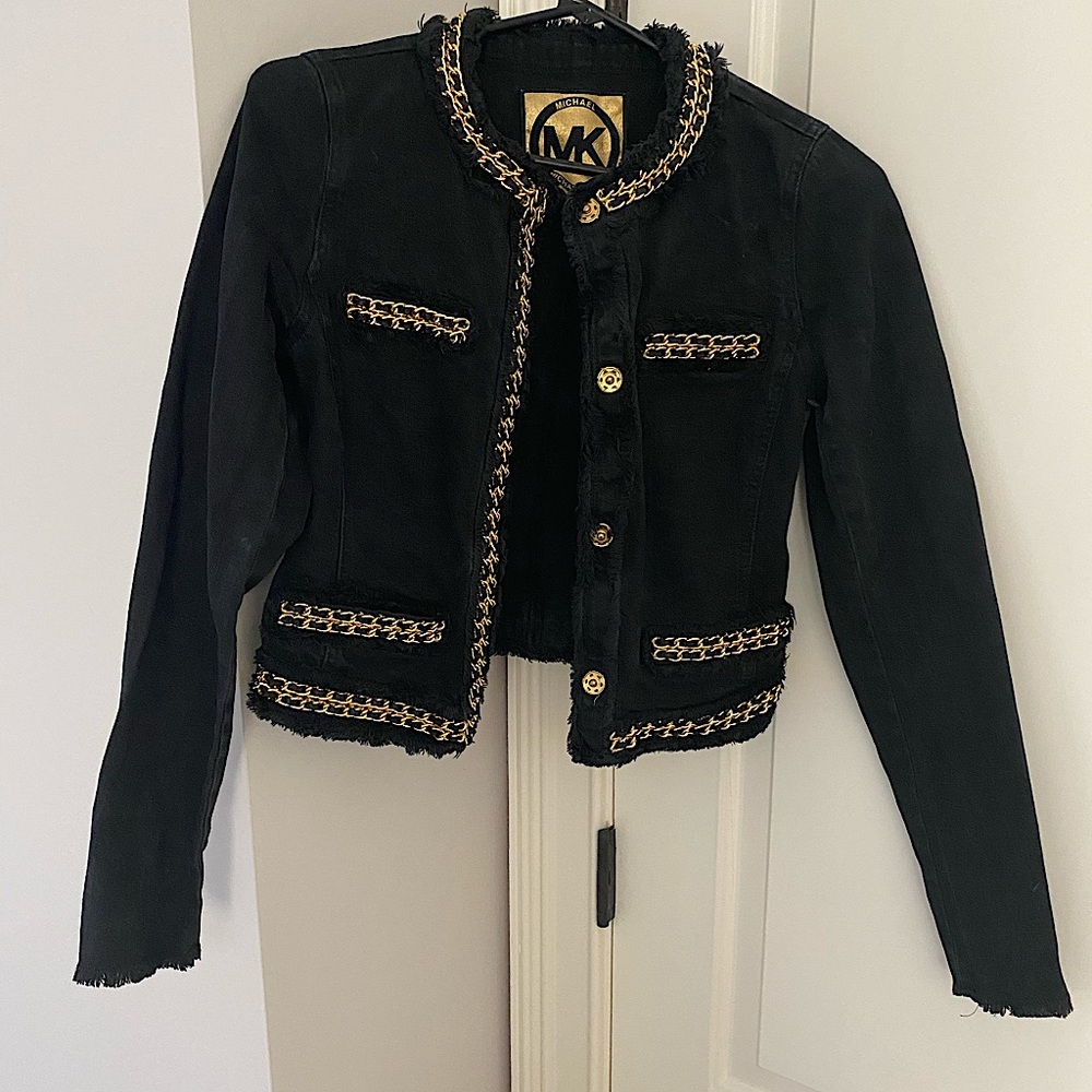Michael Kors denim black Blazer